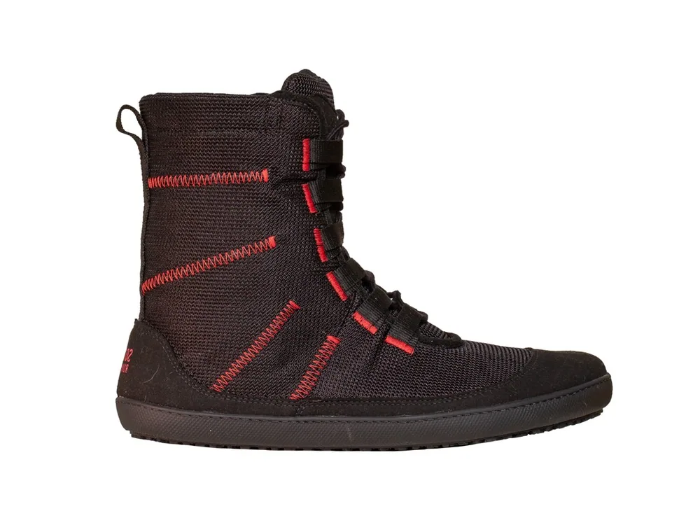 Ботинки Sole Runner Transition Vario 3 из чёрно-красной сетки, фото 6