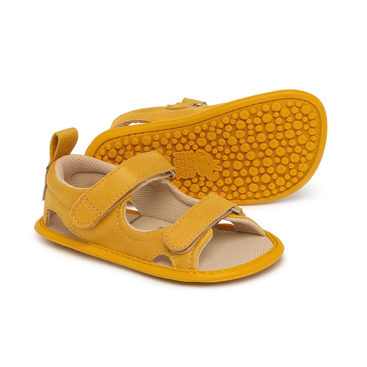 Детская обувь Zapato Feroz «Saler SanRoc SS25» — горчичный, фото 2