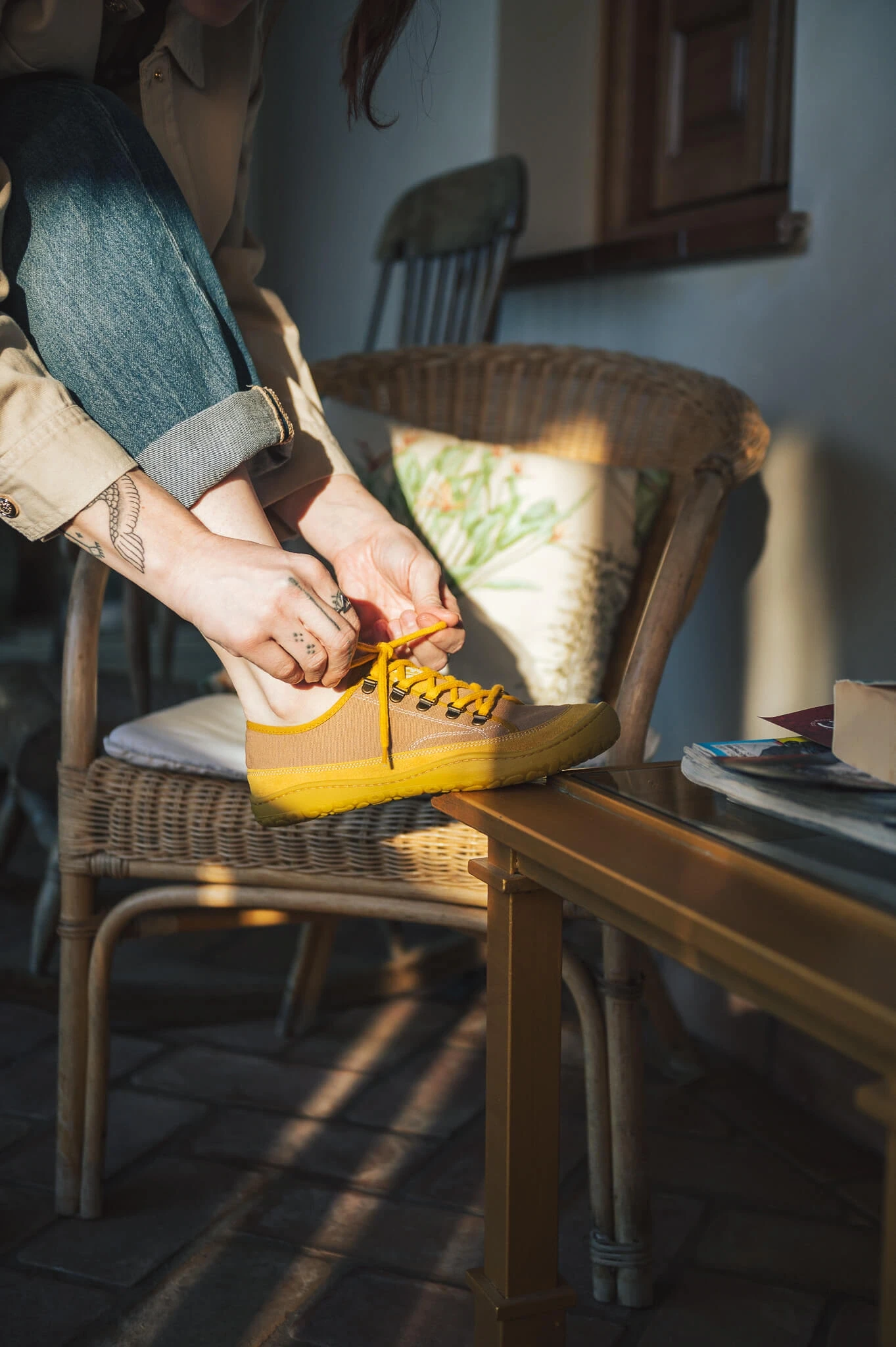 Босоногие кеды Sambas the bambas Clay, фото 7