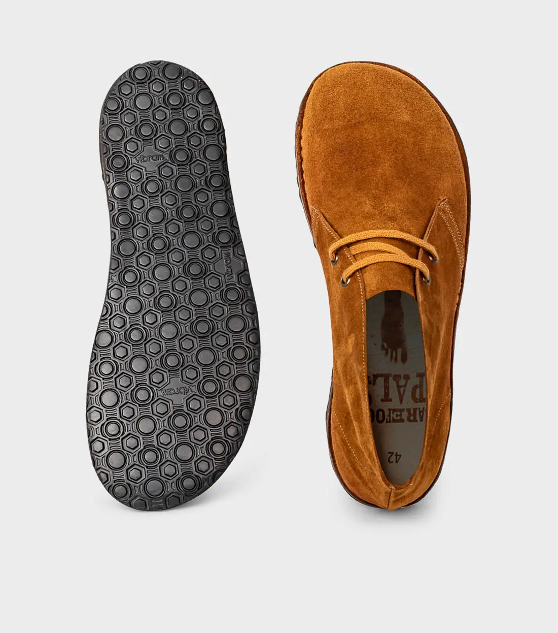 Босоногие ботинки Desert Gaucho Ninja Barefoot Pals — песочно-коричневый (очень широкая колодка), фото 5