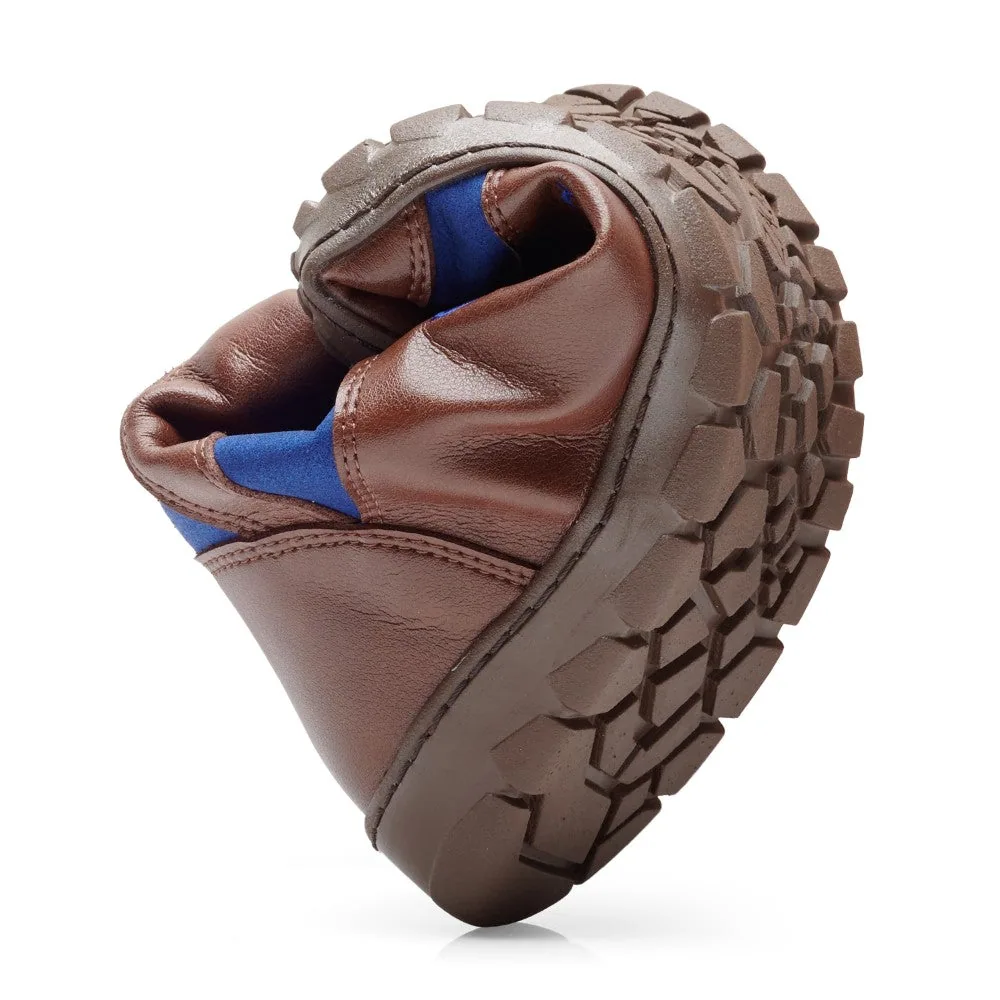 Ботинки для женщин и мужчин ZAQQ HIQE Brown Blue Waterproof, фото 4