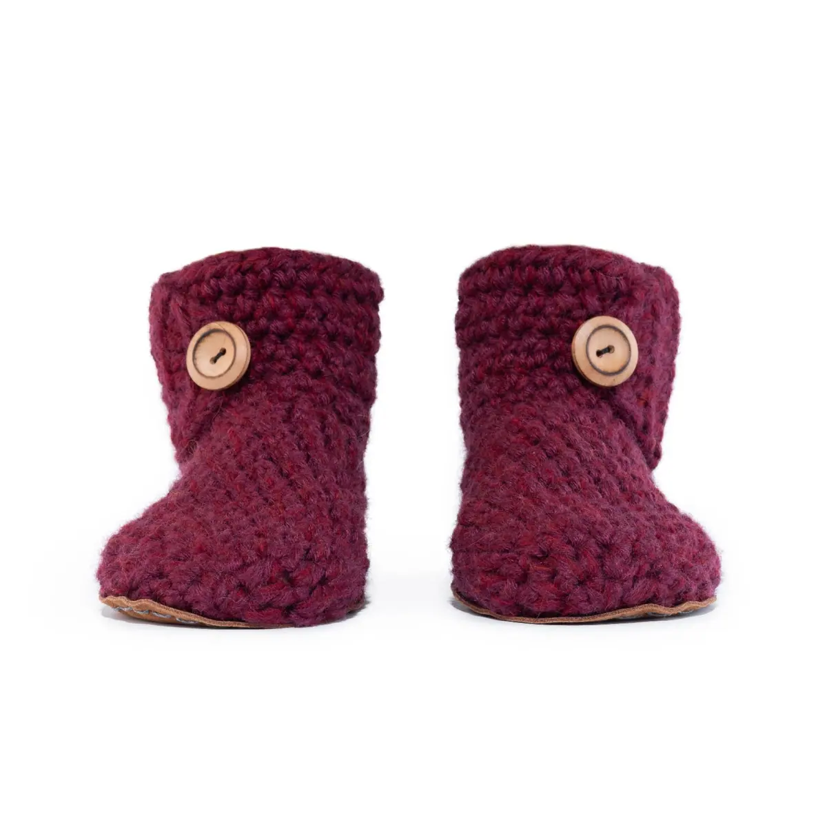 Домашние тапочки-ботинки Kingdom of Wow Classic Bootie — ягодный, фото 3