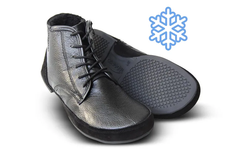 Зимние босоногие ботинки Classic Winter — чёрный, фото 5