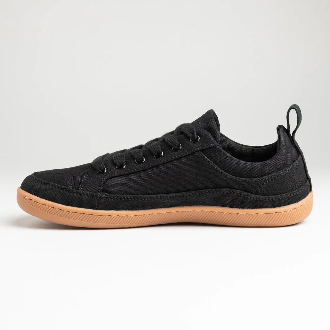 Кеды Rutsu Original Low — чёрные с коричневой подошвой, фото 4