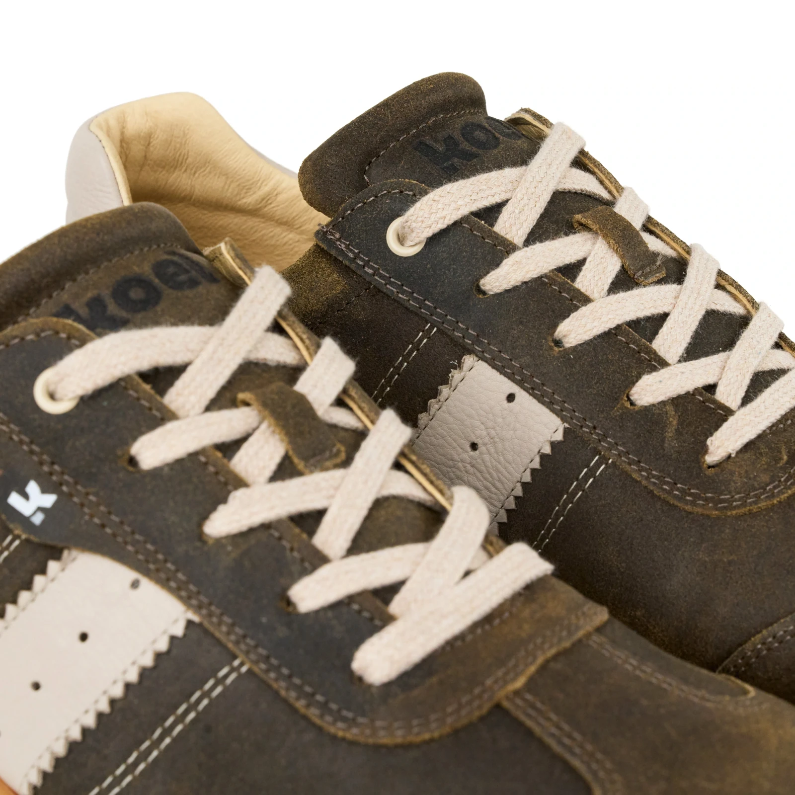Кроссовки Koel ILO Suede 3.0 — серо-коричневый, фото 4
