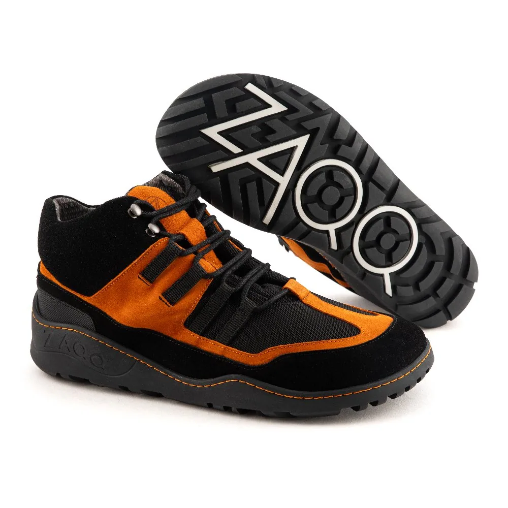 Мужские ботинки ZAQQ ESQAPE Black Orange Waterproof, фото 2