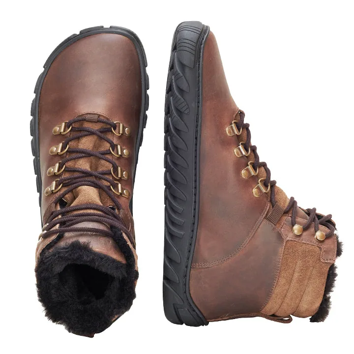 Женские ботинки ZAQQ QUDDLY Winter Dark Brown (тёмно-коричневый цвет), фото 3