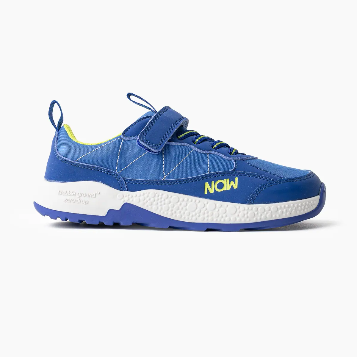 Детские босоногие кроссовки NAW Mud Trail Kids — Acid Cobalt, фото 4