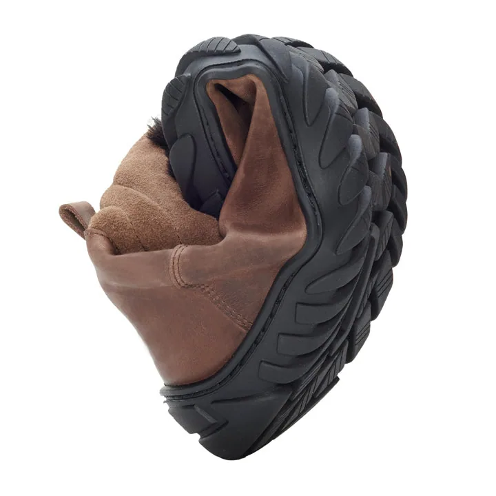 Женские ботинки ZAQQ QUDDLY Winter Dark Brown (тёмно-коричневый цвет), фото 4