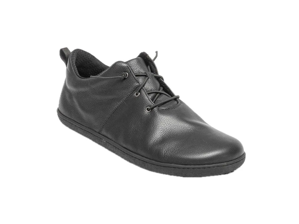 Полуботинки Sole Runner Deimos из чёрной кожи, фото 4