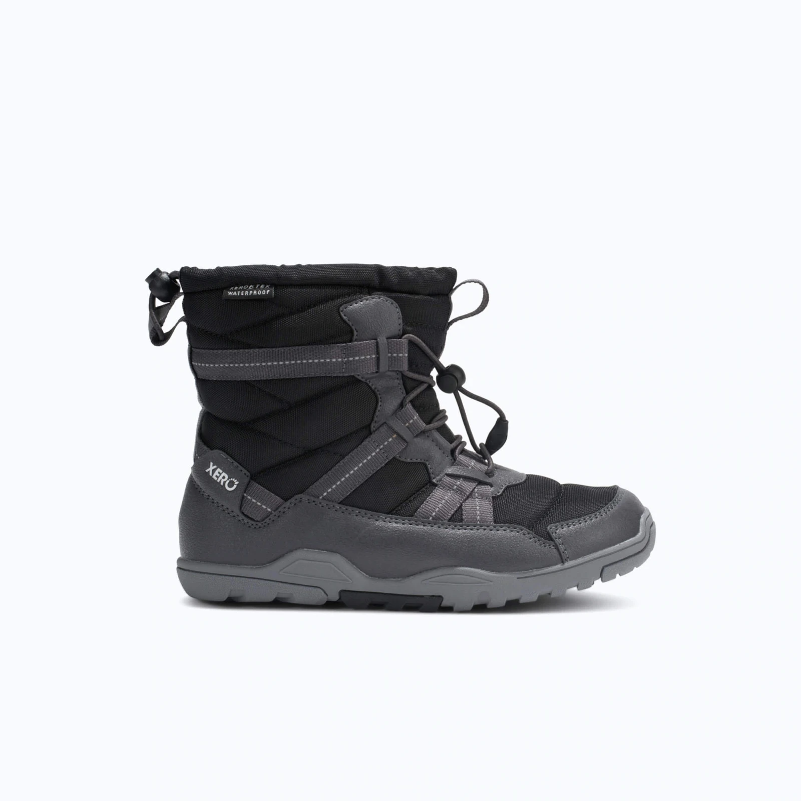 Детские ботинки Xero Shoes Alpine Pull On Big Kids — Black, фото 1 из 1