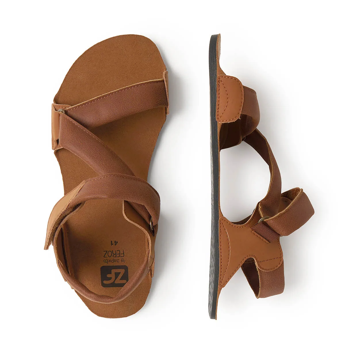 Сандалии для взрослых Zapato Feroz «Oliva Freeker C» — ореховый, фото 3