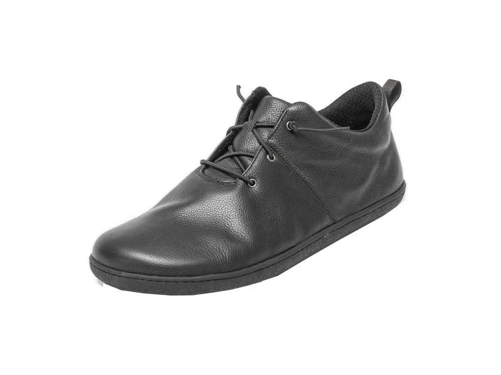 Полуботинки Sole Runner Deimos из чёрной кожи, фото 3