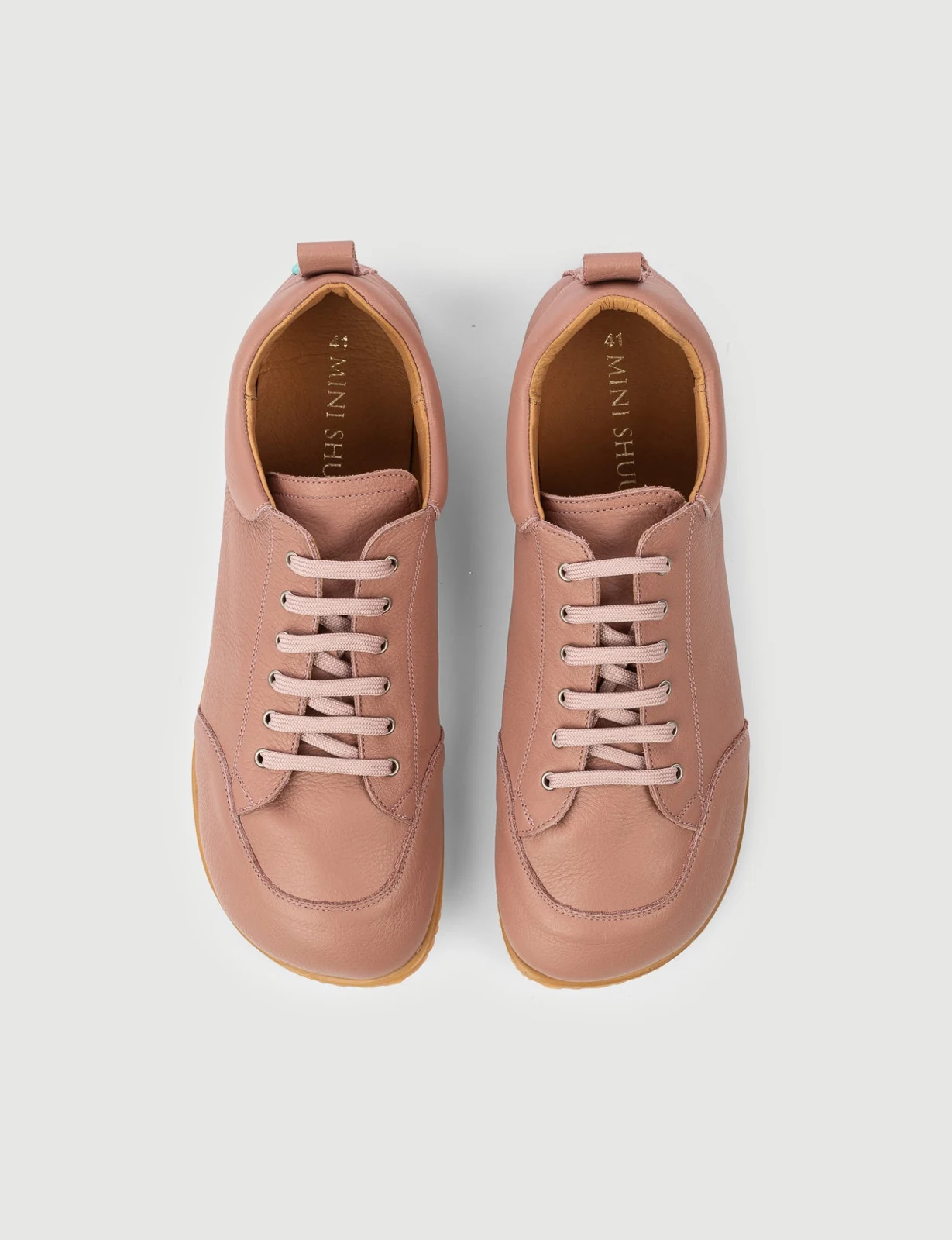 Женские полуботинки SHUU Blucher, пыльно-розовые, фото 4