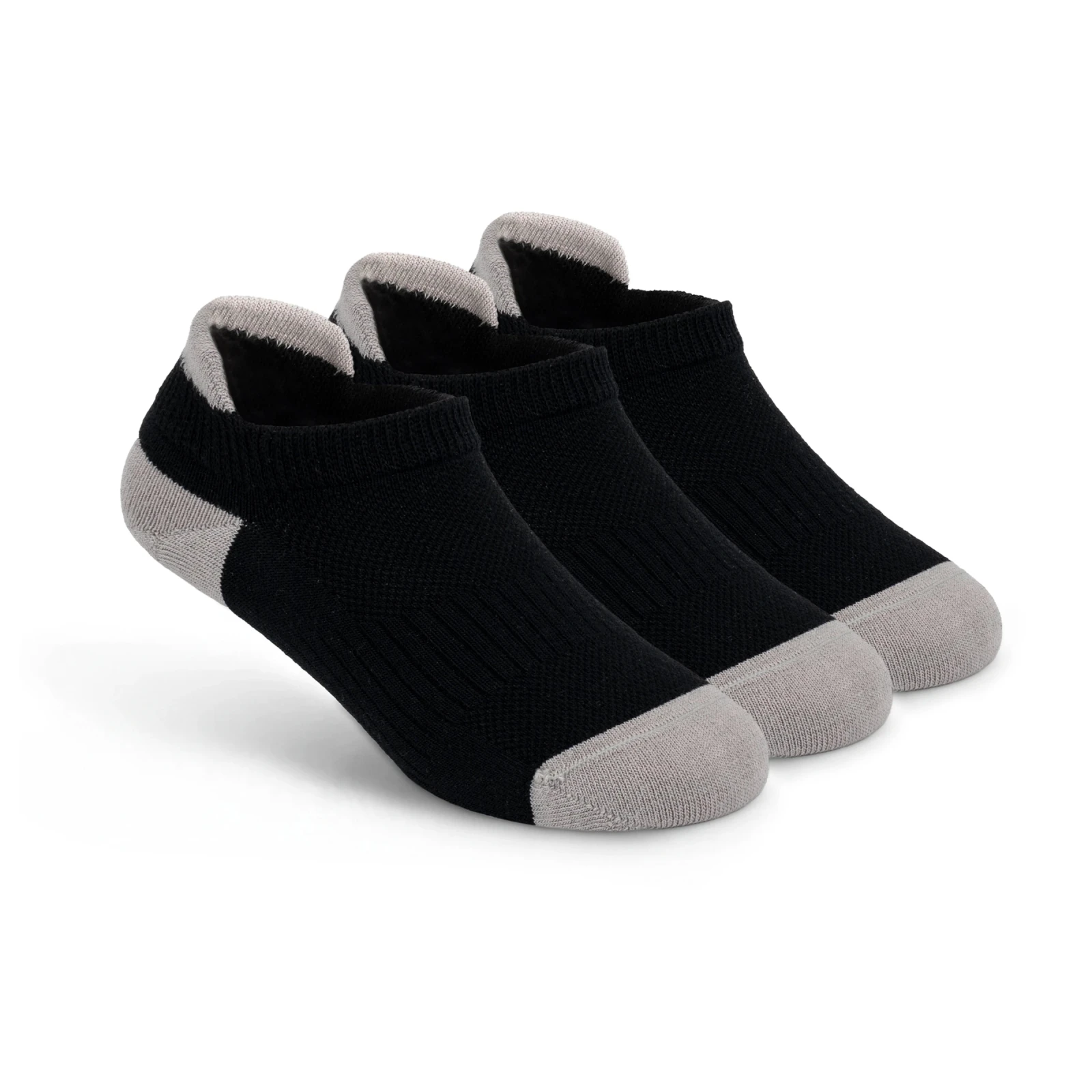 Носки Hike Low-Cut Comfort (низкие) (женские, чёрный / серый) — фото 1 из 5