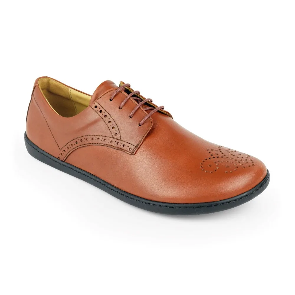Туфли для женщин и мужчин ZAQQ PEAQ Brogue Cognac (коньячный цвет), фото 3