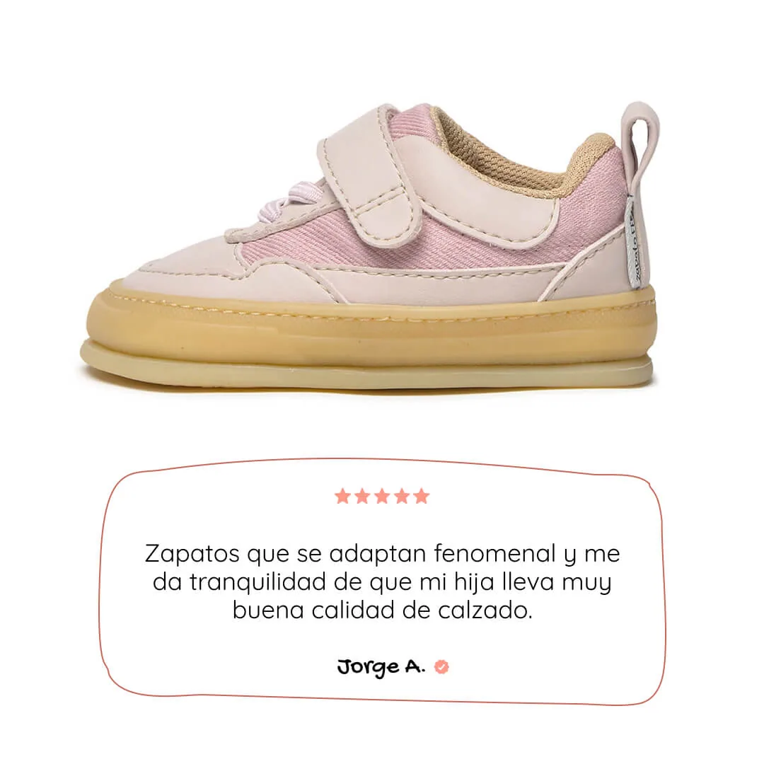 Обувь для малышей Zapato Feroz «Faura Feroz SS26» — пудрово-розовый, фото 2