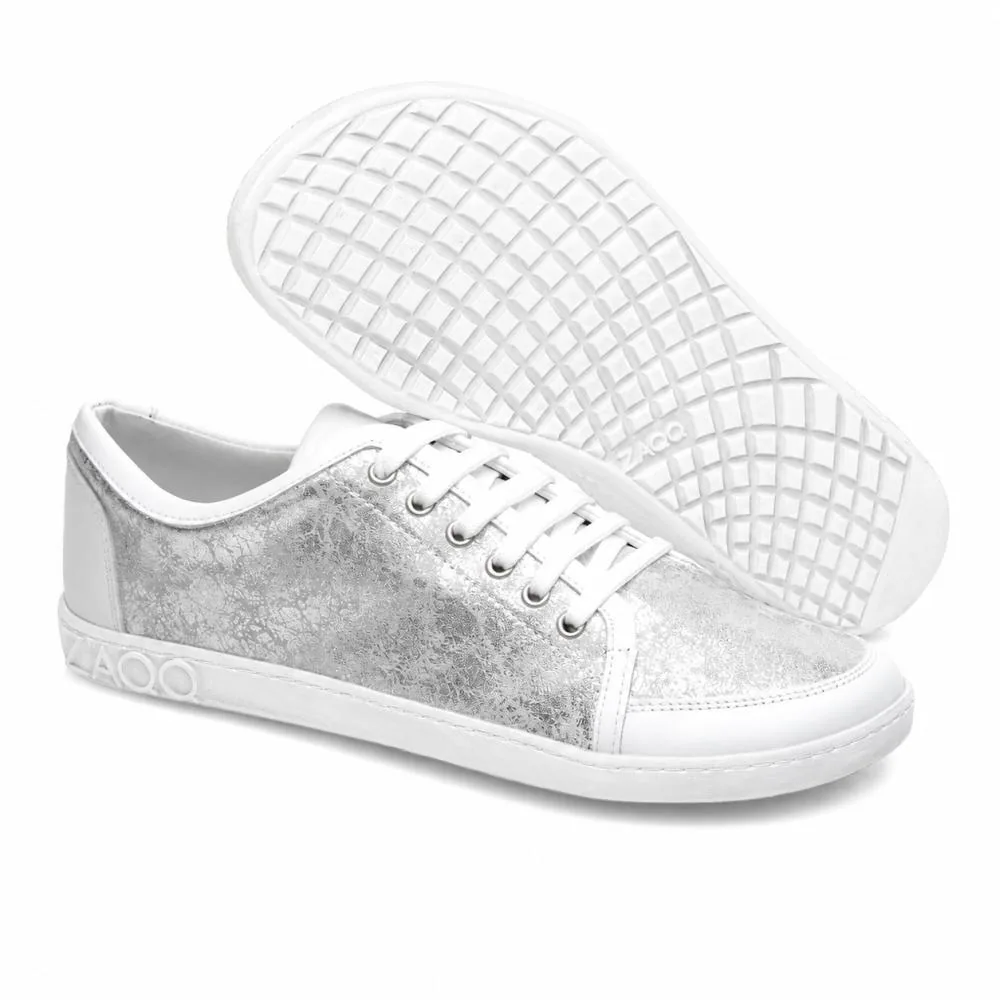 Женские кроссовки ZAQQ TIQQ Silver White (белый цвет), фото 2