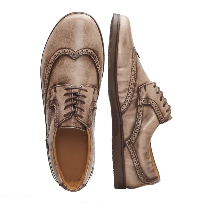 Мужские туфли ZAQQ BRIQ Brogue Antique Brown (коричневый цвет), фото 3
