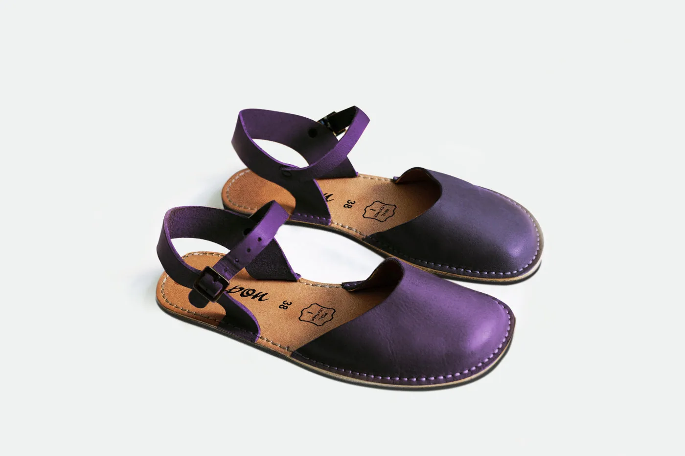 Босоногие сандалии Crupon Trevi Light — баклажановый, фото 2