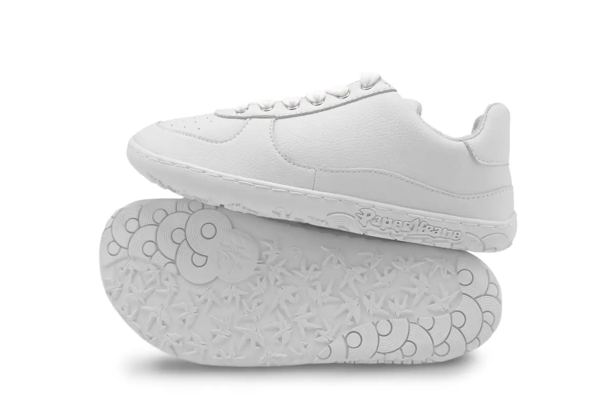 Босоногие кеды Paperkrane WHITE LOW 2.0 — детские