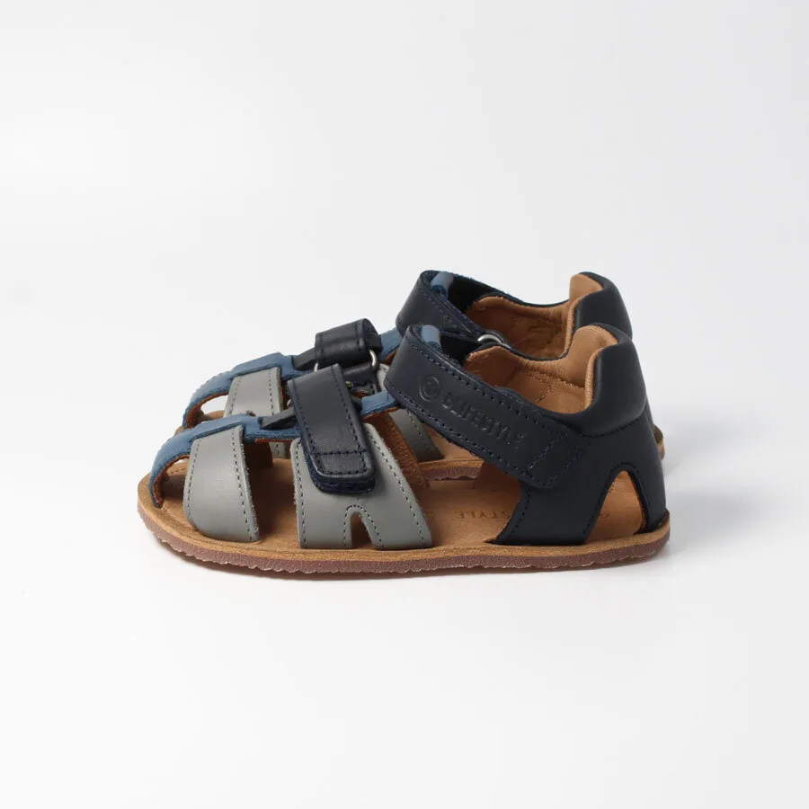Босоногие сандалии bLIFESTYLE lederschildkrötenSTYLE — тёмно-синий