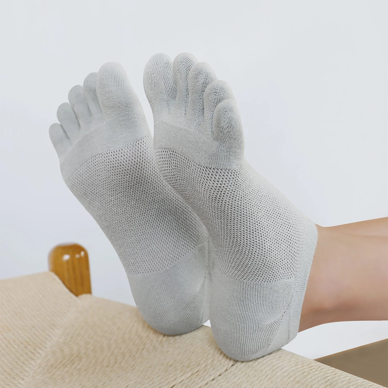 Носки Saguaro Toe Socks No Show — базовый набор из 5 пар, фото 4
