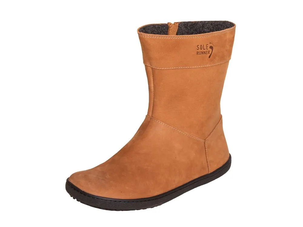 Женские зимние ботинки Sole Runner Larissa 2, коньячные, фото 5