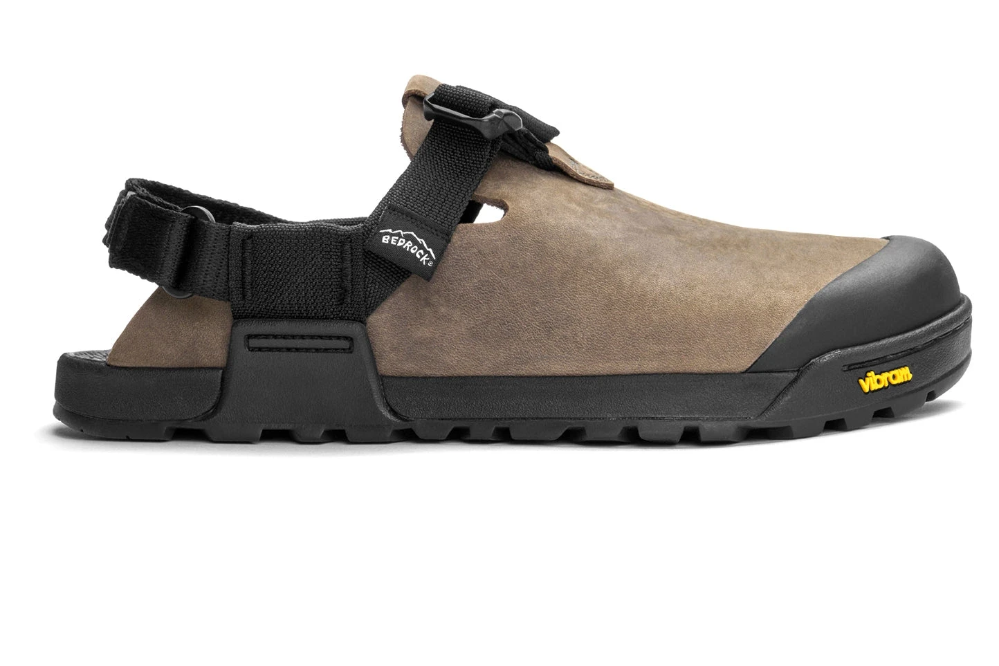 Сабо Bedrock Mountain Clog - Nubuck Leather — серо-коричневый нубук, фото 2