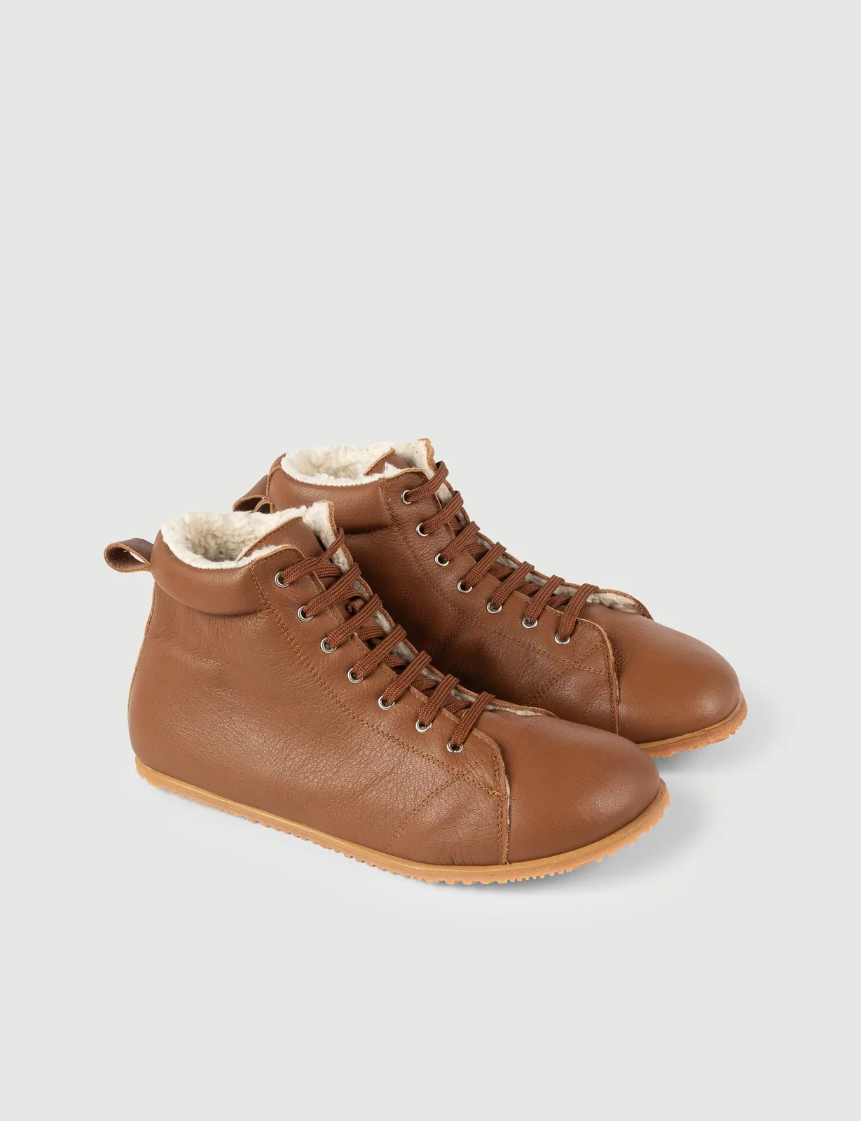 Женские ботинки SHUU Cordones, цвет cuero, фото 4