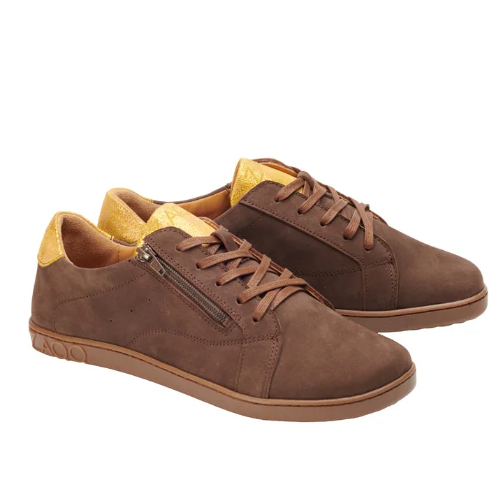 Женские кроссовки ZAQQ QOMFY Wide Brown (коричневый цвет), фото 1 из 4