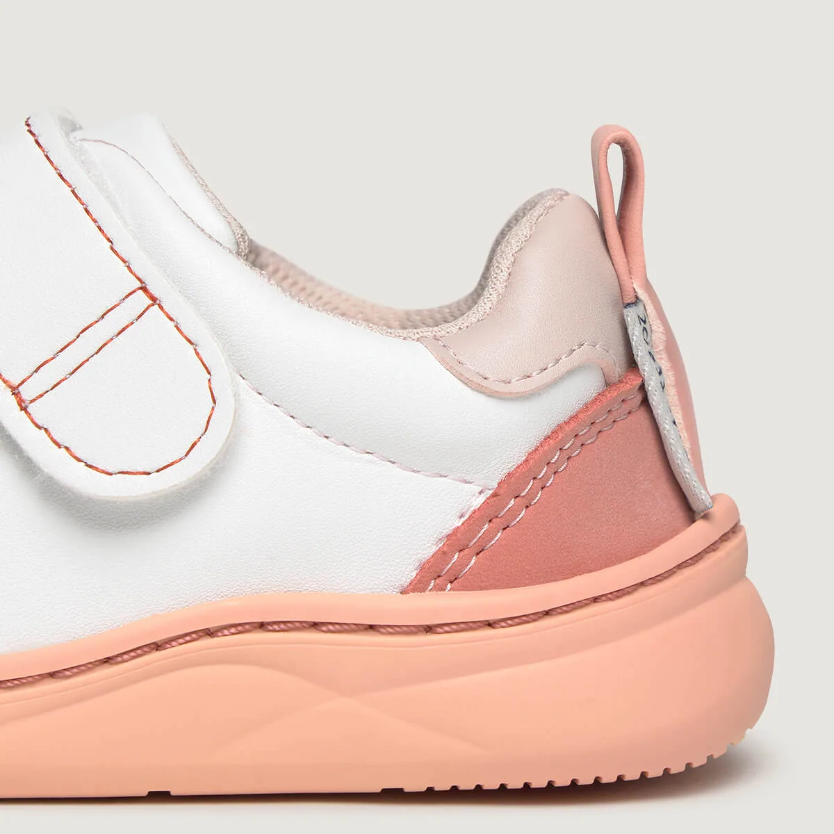 Детская обувь Zapato Feroz «Olocau Rocker» — белый и розовый, фото 3