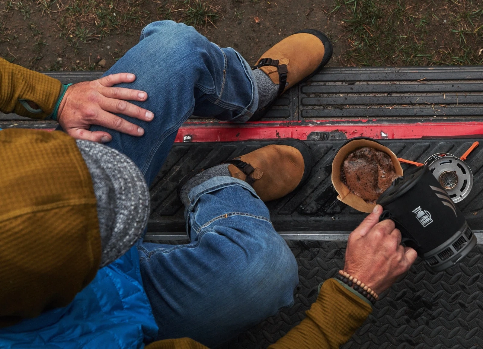 Сабо Bedrock Mountain Clog - Nubuck Leather — коричневый нубук, фото 4