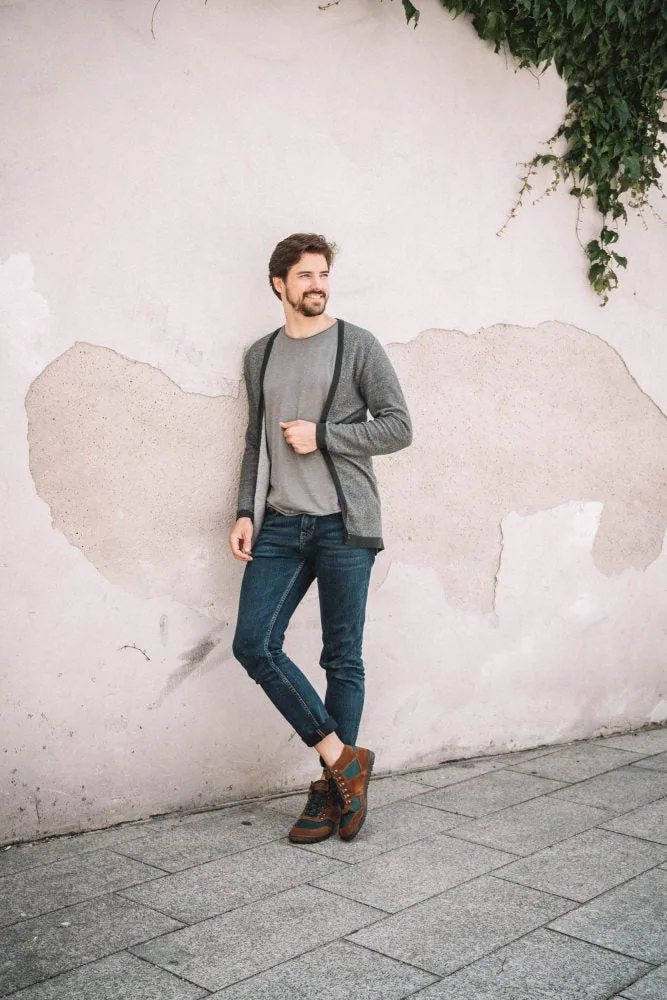 Ботинки для женщин и мужчин ZAQQ HIQE Mid Brown Green Waterproof (зелёный цвет), фото 12