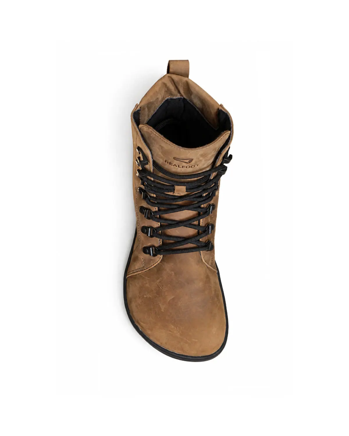 Босоногие ботинки Realfoot Farmer Winter TerrainGrip Light Brown, фото 6