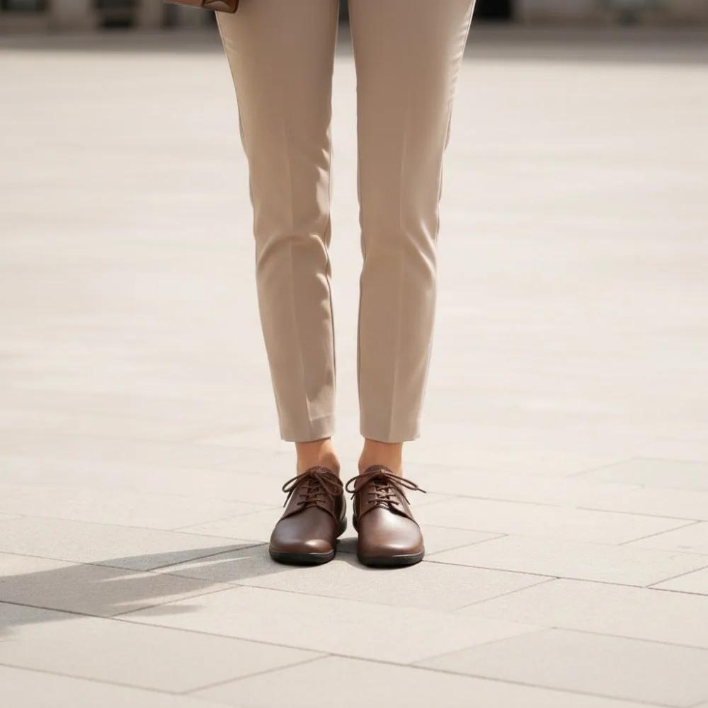 Кроссовки для женщин и мужчин ZAQQ PIQUANT Nappa Dark Brown (тёмно-коричневый цвет), фото 14