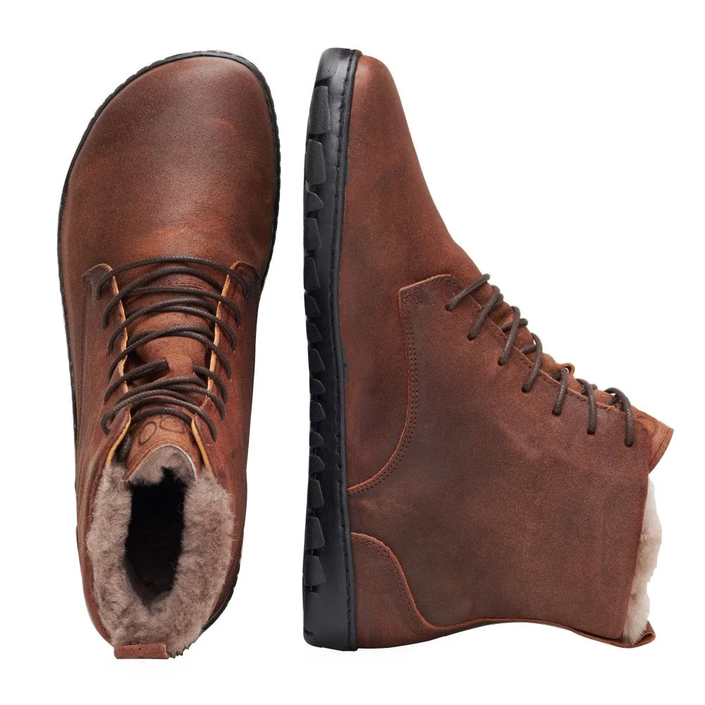 Ботинки для женщин и мужчин ZAQQ QUINTIC Winter Velours Brown Waterproof (коричневый цвет), фото 3