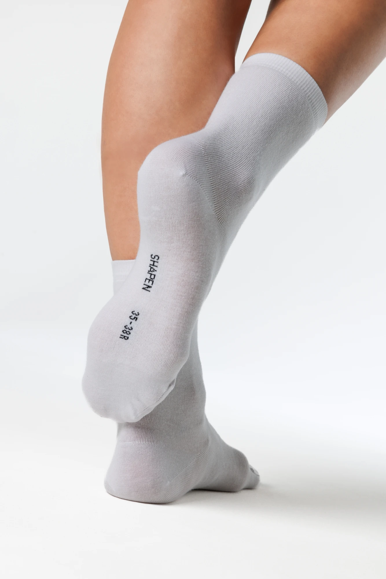 Носки Shapen Barefoot SMOOTH White (Белый), фото 3