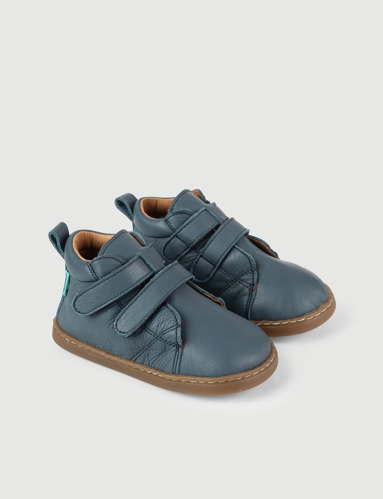 Для малышей: ботинки SHUU Doble Velcro, тёмно-синие, фото 3