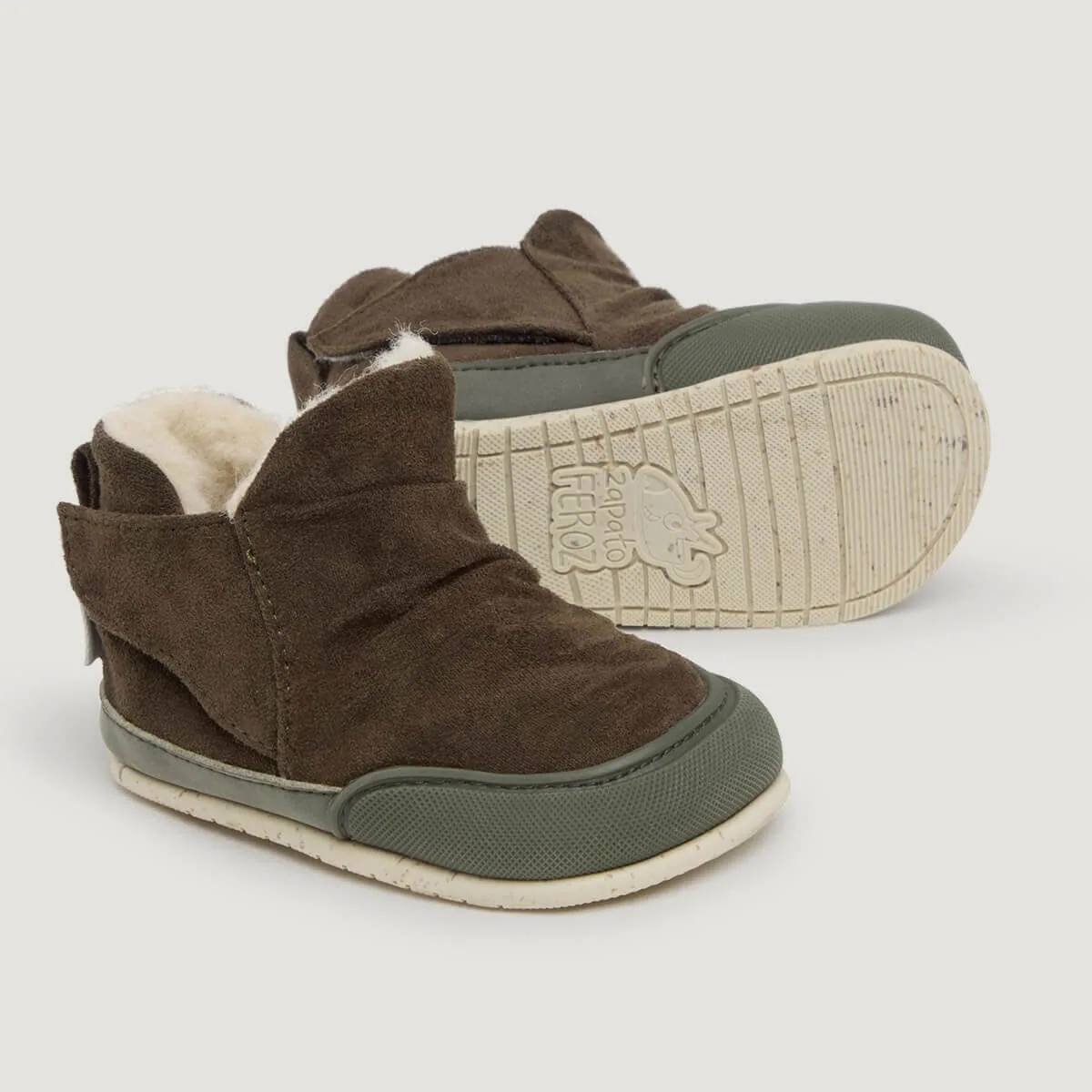 Ботинки для малышей Zapato Feroz «Chelva Feroz» — хаки, фото 2