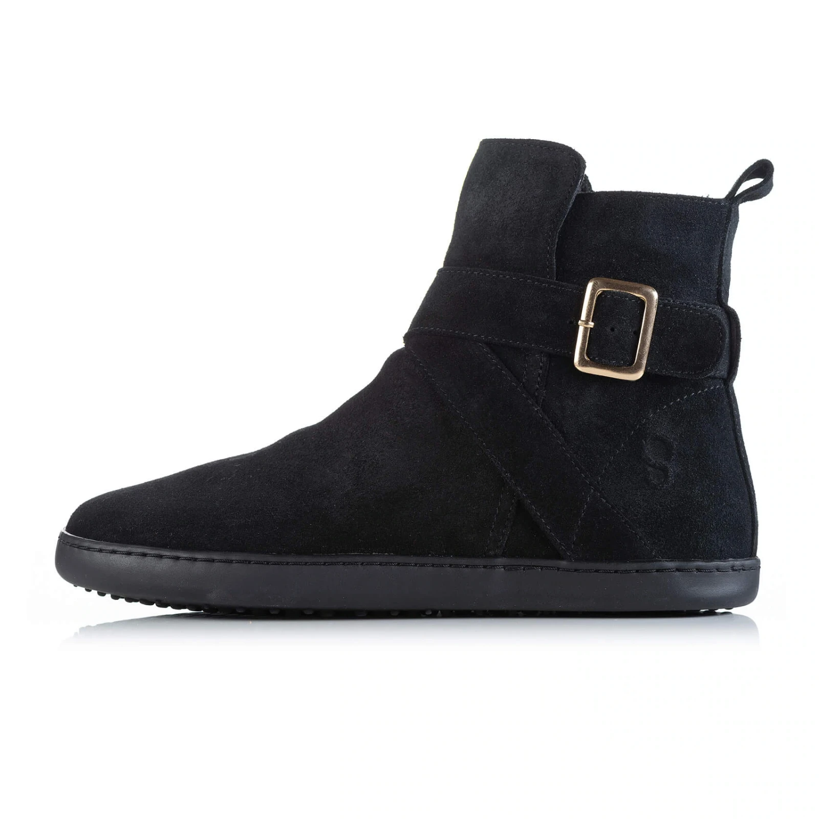 Босоногие ботинки Shapen DIVINE — чёрный (замша), фото 6