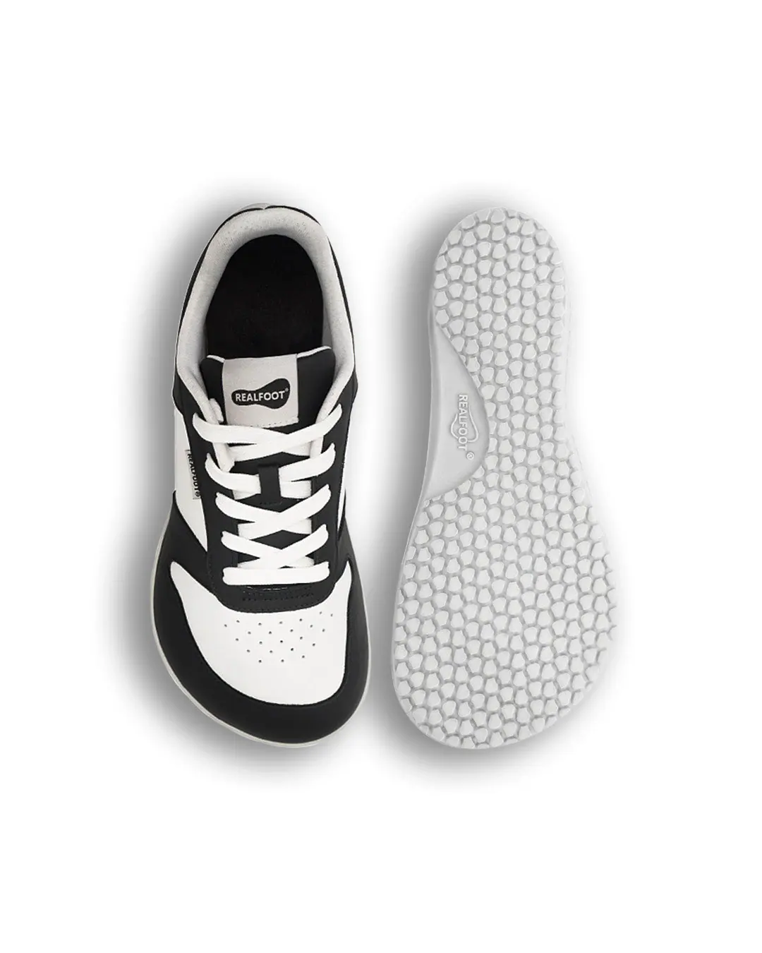 Босоногие кроссовки Realfoot Pulse Black and White, фото 5