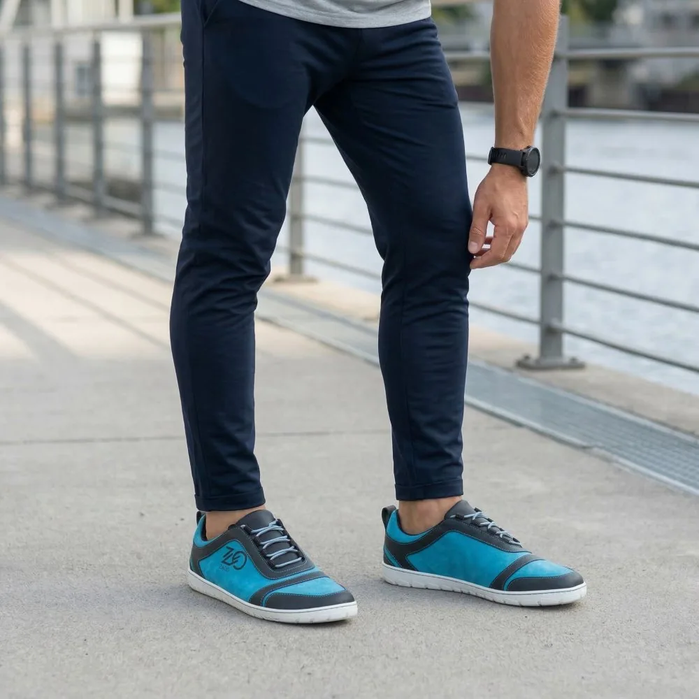 Кроссовки для женщин и мужчин ZAQQ SQILL Turquoise Black (чёрный цвет), фото 22