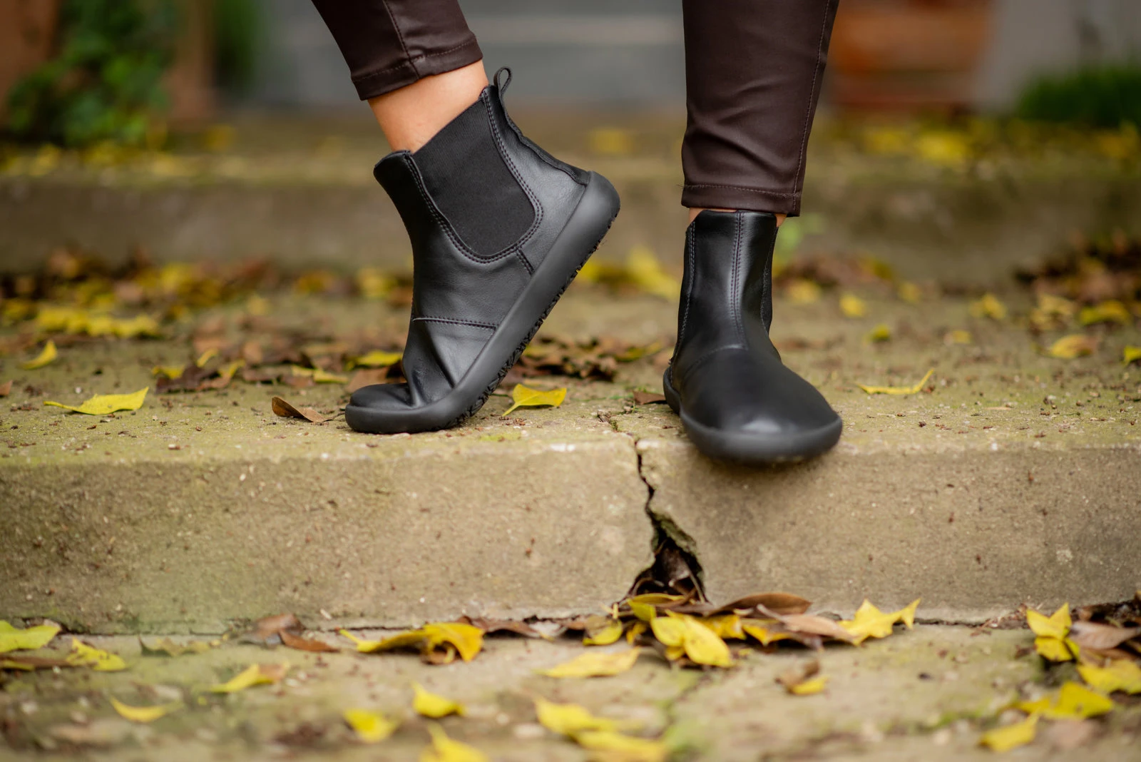 Ботинки Ahinsa Chelsea 2.0 Barefoot — чёрный, фото 12