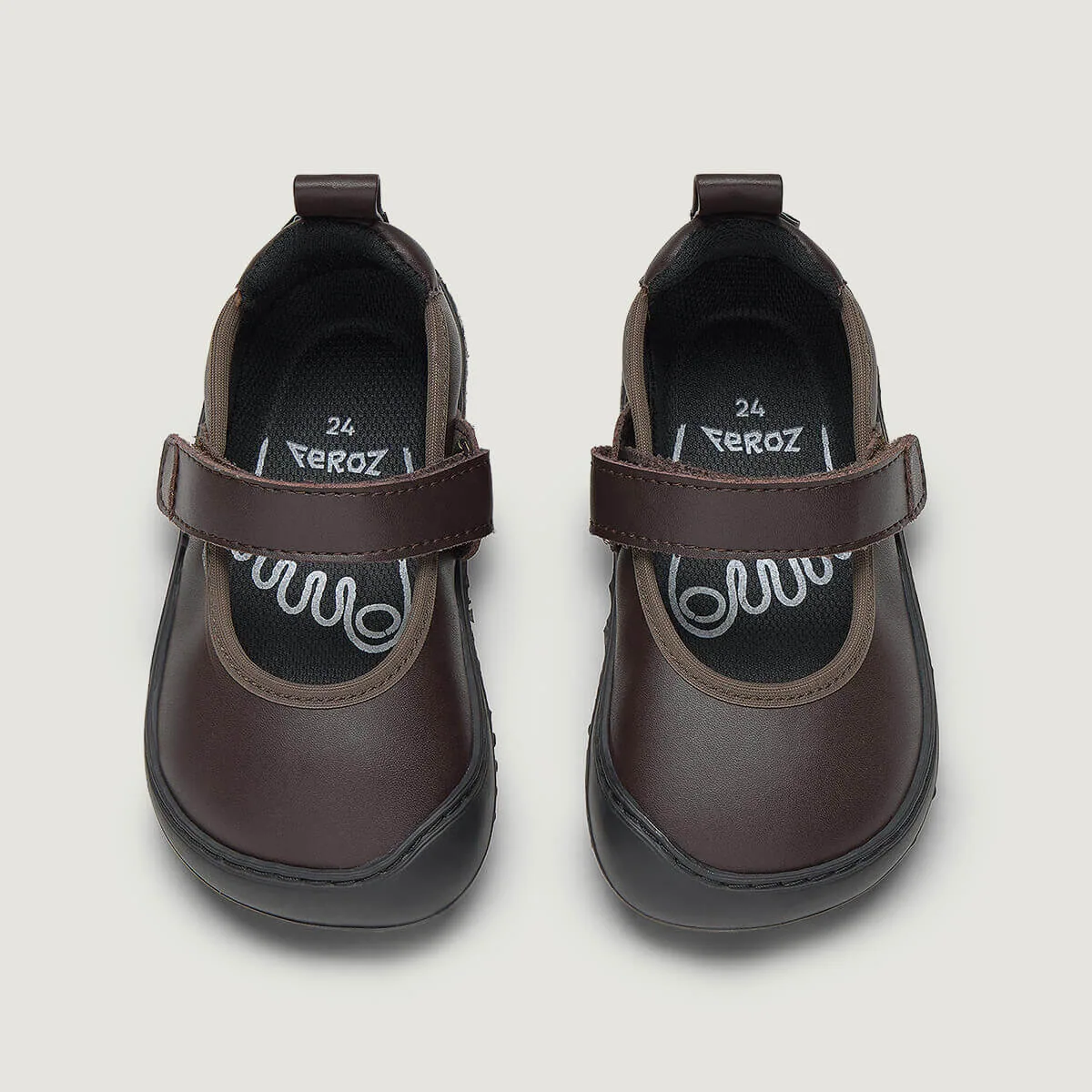 Детская обувь Zapato Feroz «Aitana Rocker Escolar» — коричневый, фото 2