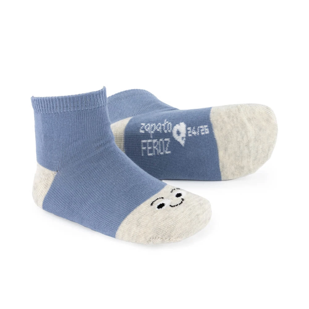 Носки Zapato Feroz короткие детские (3 пары) — розовый (фуксия), фото 6