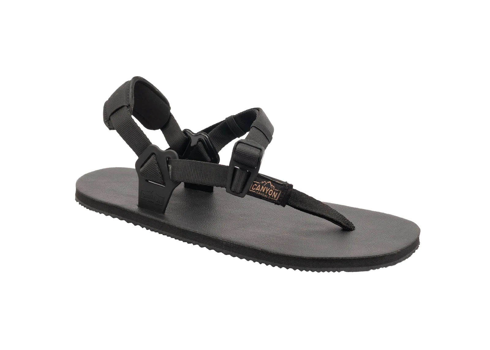 Сандалии Canyon Sandals Cliff 4 — Vegan Jet Black · 12MM