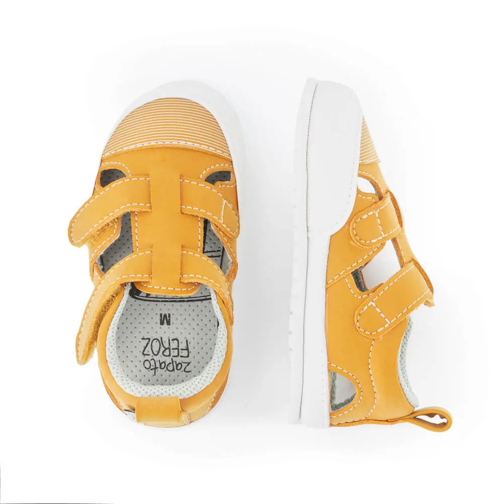 Детская обувь Zapato Feroz «Jávea Feroz SS25» — горчичный, фото 3