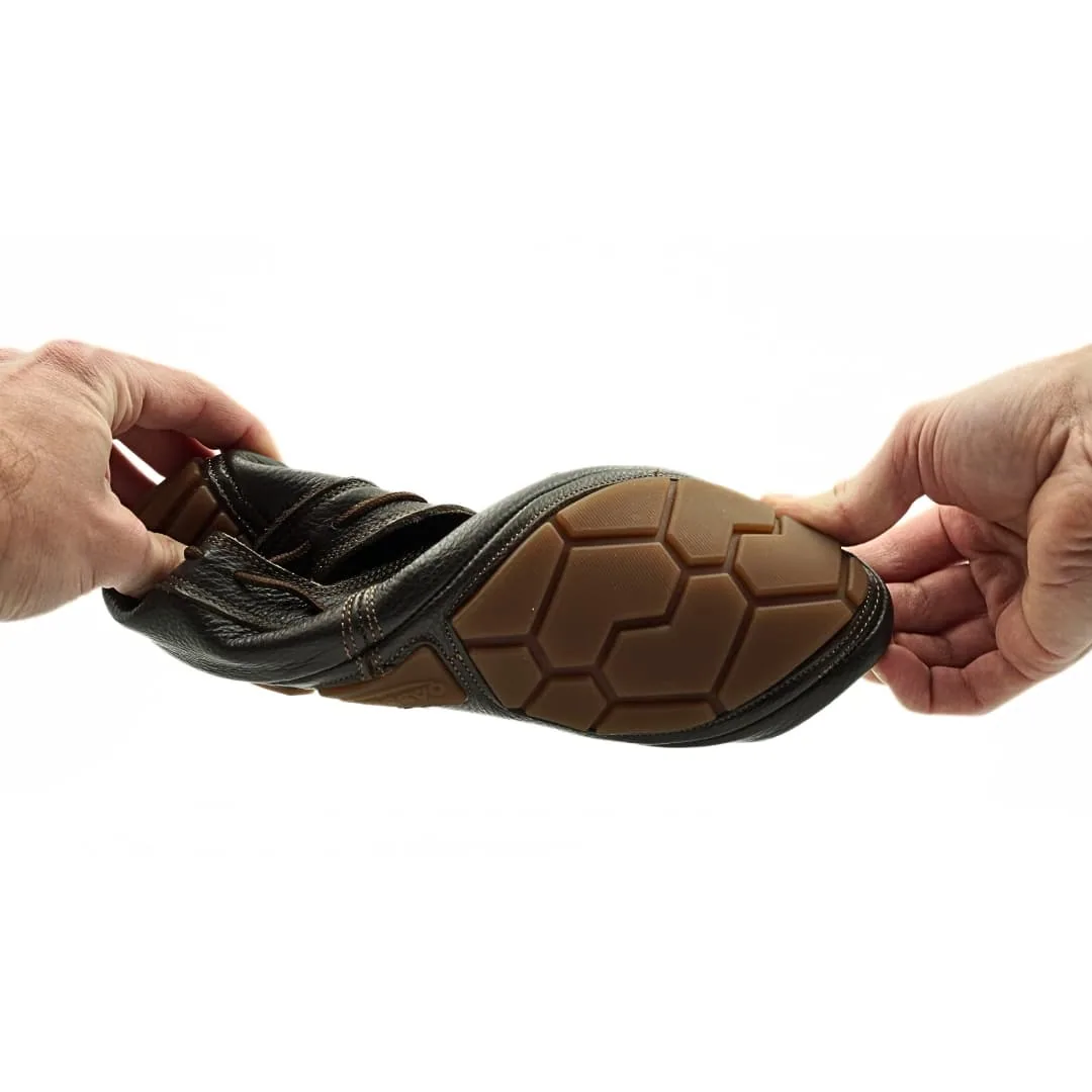 Босоногие топсайдеры Boat Shoes — тёмно-коричневый, фото 6