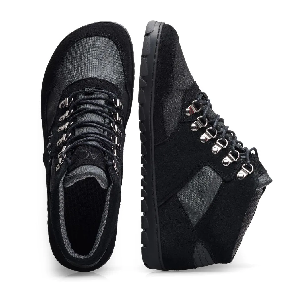 Ботинки для женщин и мужчин ZAQQ HIQE Mid Black Waterproof, фото 3